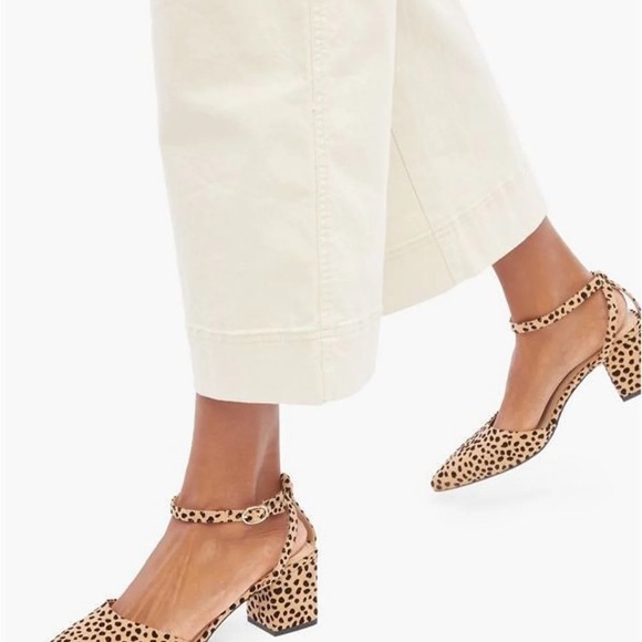 Justfab Dixie Ankle Strap Pump Cheetah - Picture 3 of 7